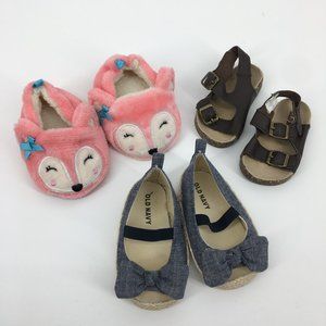 Old Navy Baby Girl Shoe Sandal Slipper Lot Bundle